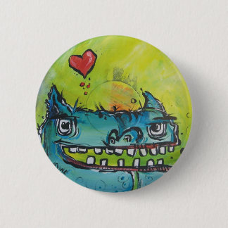 Macaron Rond 5 Cm Monstre dans l'amour 2