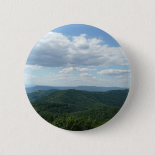 Macaron Rond 5 Cm Montagnes des Appalaches I Shenandoah