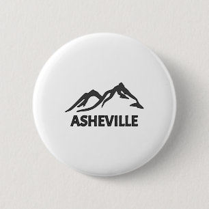 Macaron Rond 5 Cm Montagnes Wnc Asheville Nc Blue Ridge Caroline du