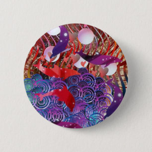 Macaron Rond 5 Cm Monte des vagues