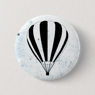 Macaron Rond 5 Cm montgolfière