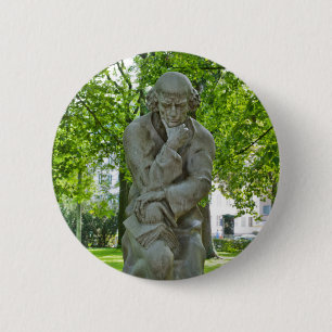 Macaron Rond 5 Cm Monument de Paracelse à Salzbourg