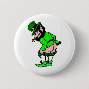 Macaron Rond 5 Cm Mooning Leprechaun
