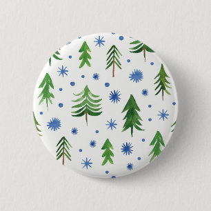Macaron Rond 5 Cm Motif de Noël
