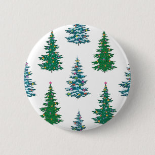 Macaron Rond 5 Cm Motif de Noël