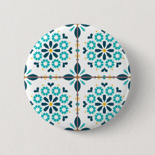 Macaron Rond 5 Cm Motif en céramique