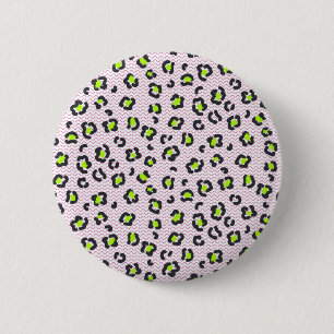 Macaron Rond 5 Cm Motif imprimé animal