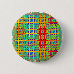 Macaron Rond 5 Cm Motif tribal ethnique.jpg