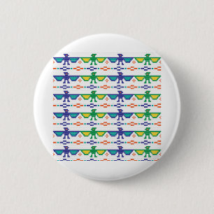 Macaron Rond 5 Cm Motifs Perler Bead