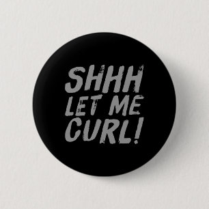 Macaron Rond 5 Cm Motivationnel Funny Gym Humour Biceps Gains Shhh L