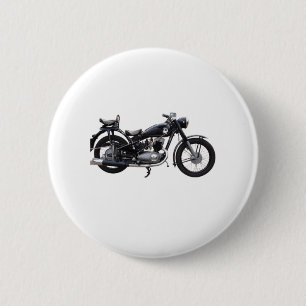 Macaron Rond 5 Cm Moto Retro