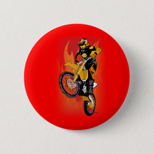 Macaron Rond 5 Cm Motocross 403