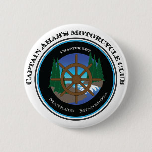Macaron Rond 5 Cm Motorcycle Club de capitaine Ahab's