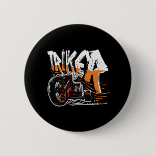 Macaron Rond 5 Cm Motorcycle Trike Motortrike Trois roues motocyclis