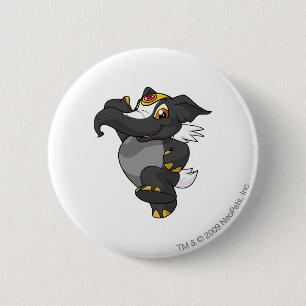 Macaron Rond 5 Cm Mouffette d'Elephante