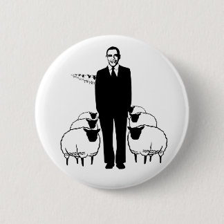 Macaron Rond 5 Cm Moutons d'Obama