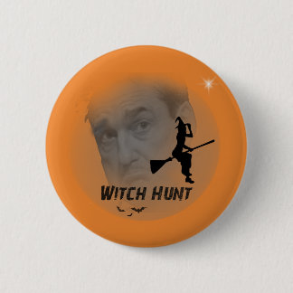 Macaron Rond 5 Cm Mueller-Président Trump Witch-hunt Button de