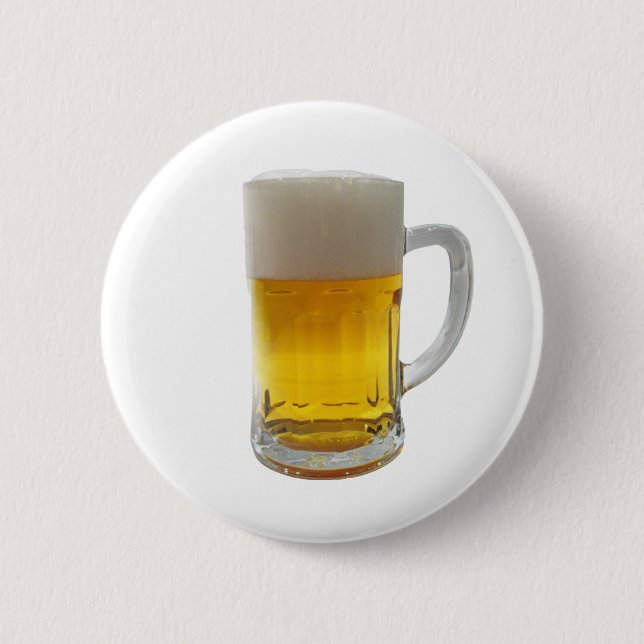 Macaron Rond 5 Cm Mug de bière (Devant)