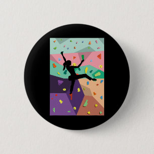 Macaron Rond 5 Cm Mur de grimpe de bloc d'escalade de roche coloré m