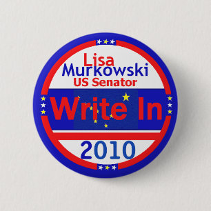 Macaron Rond 5 Cm MURKOWSKI écrivent dans le bouton