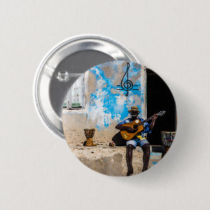 Macaron Rond 5 Cm Music is the medicine of the mind