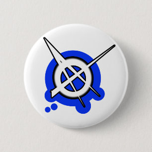 Macaron Rond 5 Cm musique punk de PUNK ROCK d'ANARCHIE de filles de