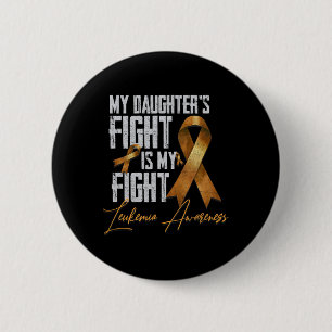 Macaron Rond 5 Cm My Daughter's Fight
