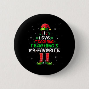 Macaron Rond 5 Cm My Favorite Xmas Enseignant de musique