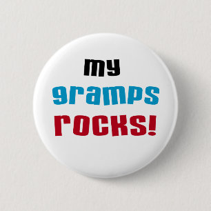 Macaron Rond 5 Cm My Gramps Rocks T-shirts et cadeaux