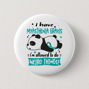 Macaron Rond 5 Cm Myasthenia Gravis Sensibilisation Mois Ribbon Cade