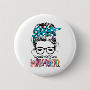 Macaron Rond 5 Cm Myasthénie Gravis Awareness Month Ribbon