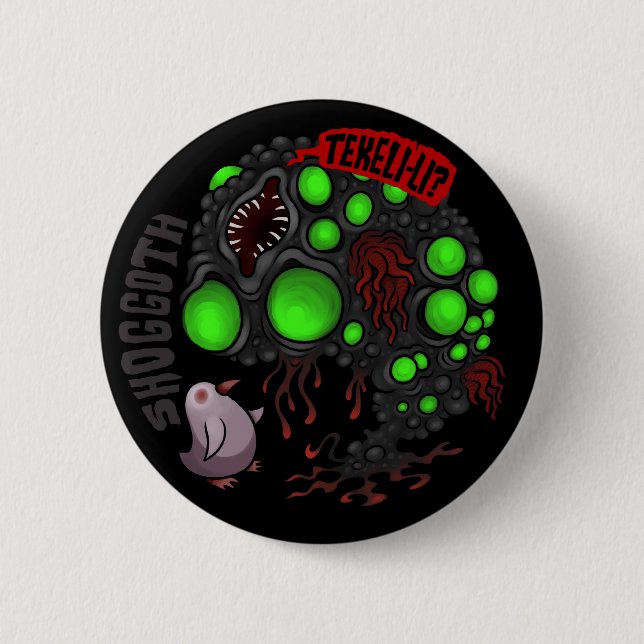 Macaron Rond 5 Cm MYTHOS - Shoggoth (Devant)