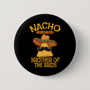 Macaron Rond 5 Cm Nacho Moyenne Frère De La Mariage Mariée Cinco D