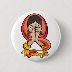 Macaron Rond 5 Cm Namaste indou