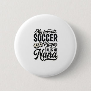 Macaron Rond 5 Cm Nana de foot Vintage Gravure Famille Joueur Chemis