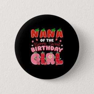 Macaron Rond 5 Cm Nana Du Berry Sweet Birthday Girl Strawberry L