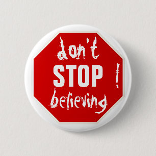 Macaron Rond 5 Cm n'ARRÊTE pas de croire