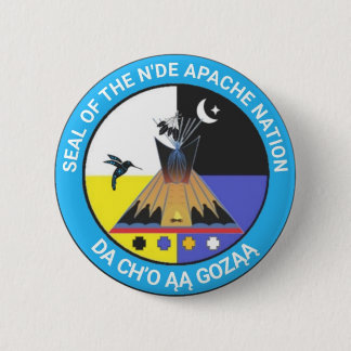 Macaron Rond 5 Cm Nation N'de Apache