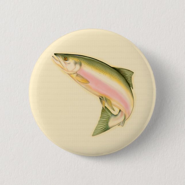 Macaron Rond 5 Cm Né à Fish (Devant)