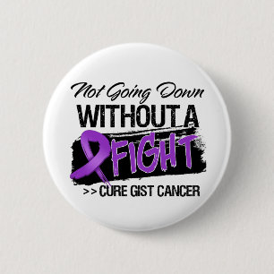 Macaron Rond 5 Cm Ne descendant pas sans combat - Cancer d'ESSENTIEL