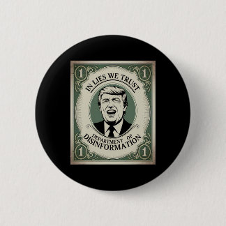 Macaron Rond 5 Cm “ne faites confiance à personne” - Parodie de Trum