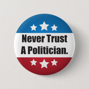 Macaron Rond 5 Cm Ne faites jamais confiance à un bouton de