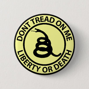 Macaron Rond 5 Cm Ne marchez pas sur moi