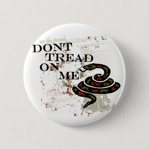 Macaron Rond 5 Cm Ne marchez pas sur moi