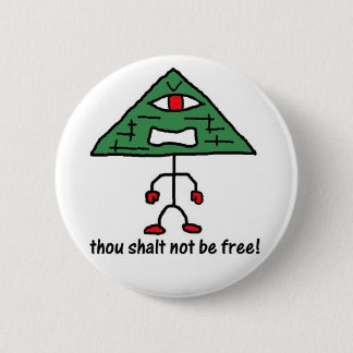 Macaron Rond 5 Cm Ne pas être Pin libre