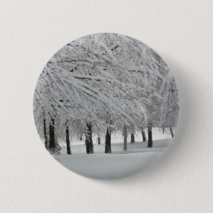 Macaron Rond 5 Cm neige