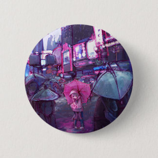 Macaron Rond 5 Cm Néo- bouton de New York