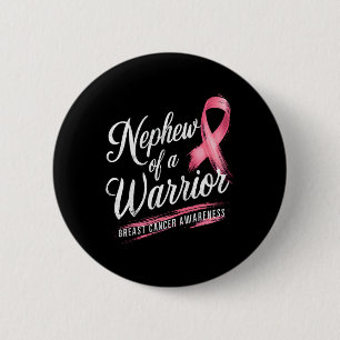 Macaron Rond 5 Cm Nephew D'Un Guerrier Sensibilisation Au Cancer Du 