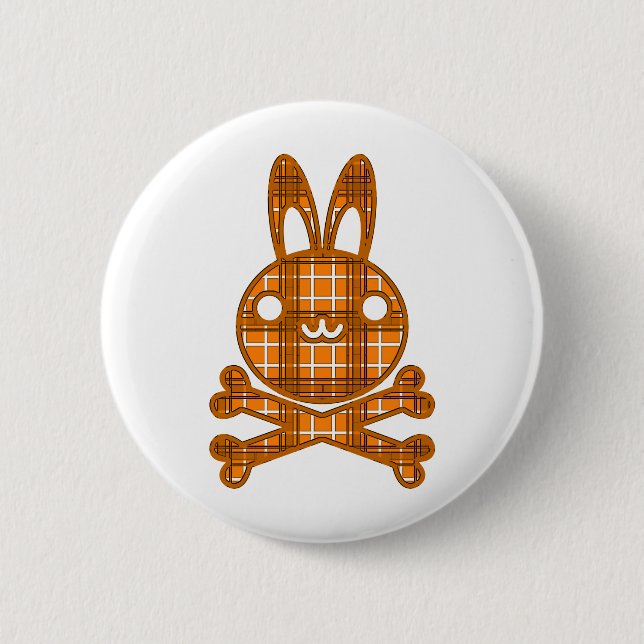 Macaron Rond 5 Cm Nerf de boeuf (lapin) (Devant)