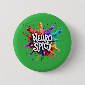 Macaron Rond 5 Cm NEUROÉPICÉ neurodiversité autisme tda dyslexie